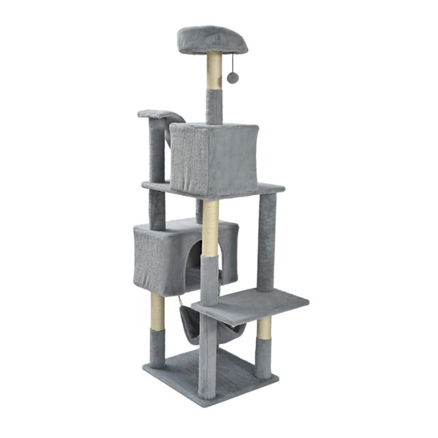 Pup & Purr Kitty Manor Cat Activity Tower - Product Image 3