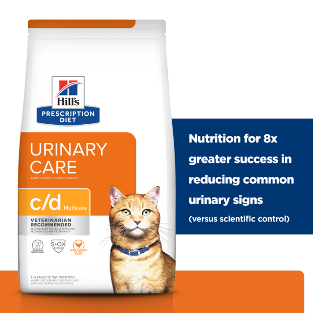 Hill's Prescription Diet c/d Multicare Urinary Care Chicken Dry Cat Food - Product Image 14