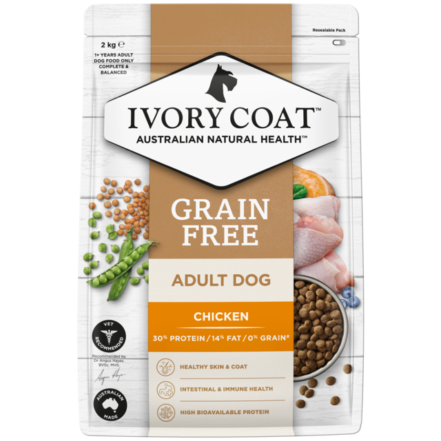 Ivory Coat Grain Free Chicken Adult Dry Dog Food - Product Image