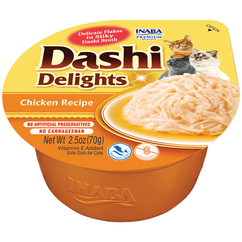 Inaba Dashi Delights Chicken Cat Meal Topper - Product Image