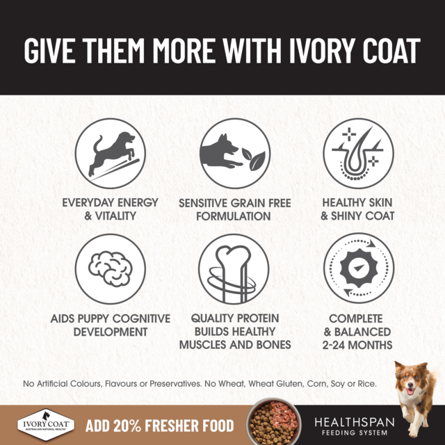 Ivory Coat Grain Free Puppy Chicken Dry Dog Food - Product Image 3