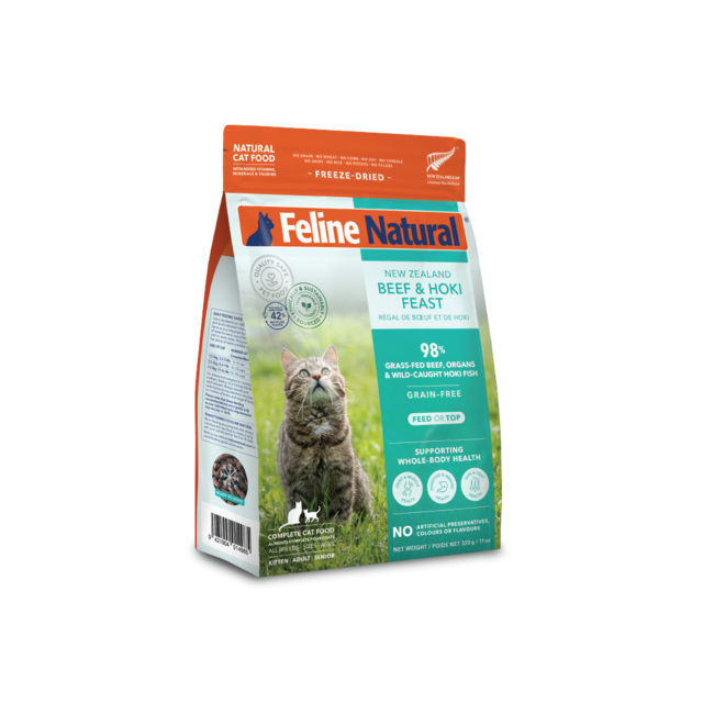 Feline Natural Beef & Hoki Feast Freeze Dried Cat Food - Product Image 4