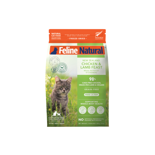 Feline Natural Chicken & Lamb Feast Freeze Dried Cat Food - Product Image 1