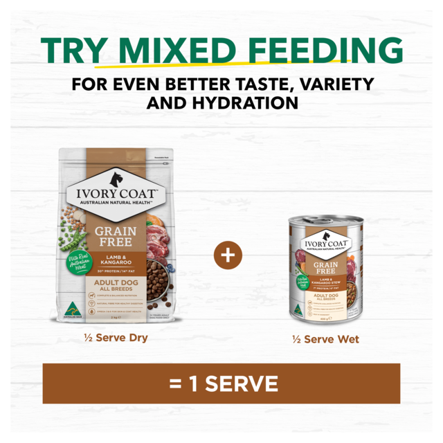 Ivory Coat Grain Free Lamb & Kangaroo Stew Adult Wet Dog Food - Product Image 4