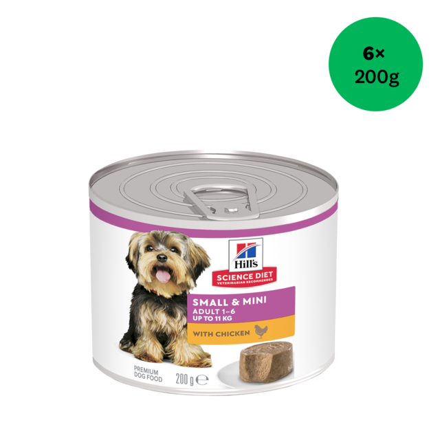 Hill's Science Diet Adult Small Mini Mousse with Chicken Wet Dog