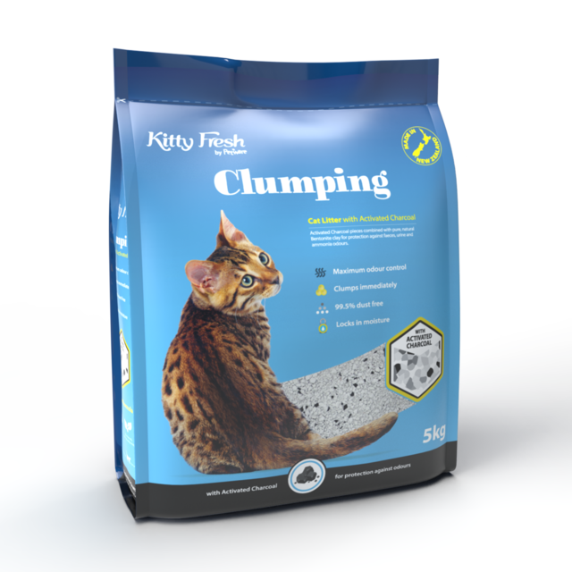 Clumping Litter Cat Litter Delivered To Home Kitty Fresh Activated