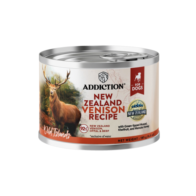 Addiction Wild Islands New Zealand Venison Grain-Free Wet Dog Food - Product Image