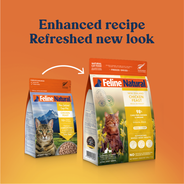 Feline Natural Chicken Feast Freeze Dried Cat Food - Product Image