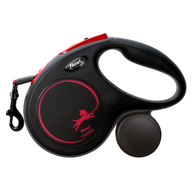 Flexi Classic Black Fire Retractable Dog Lead - Product Image 3