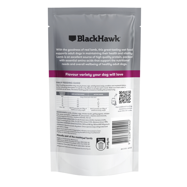 Black Hawk Original Adult Lamb & Vegetables Wet Dog Food - Product Image 14