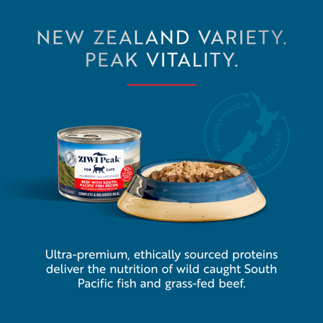 ZIWI Peak Beef & South Pacific Fish Wet Cat Food - Product Image 5