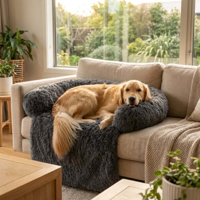 Brooklands Sofa Protector Calming Cat and Dog Bed - Product Image 1