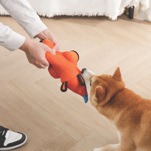 M-PETS Mega Plush Rhinoceros Dog Tough Toy - Product Image 3