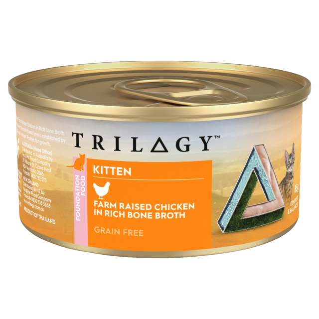 Trilogy Chicken in Bone Broth Kitten Wet Cat Food - Product Image