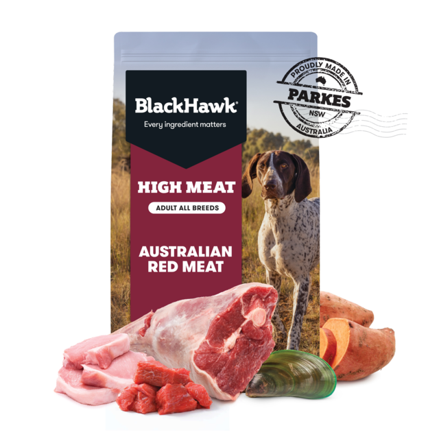 Black Hawk High Meat Australian Red Meat Recipe Dry Dog Food - Product Image