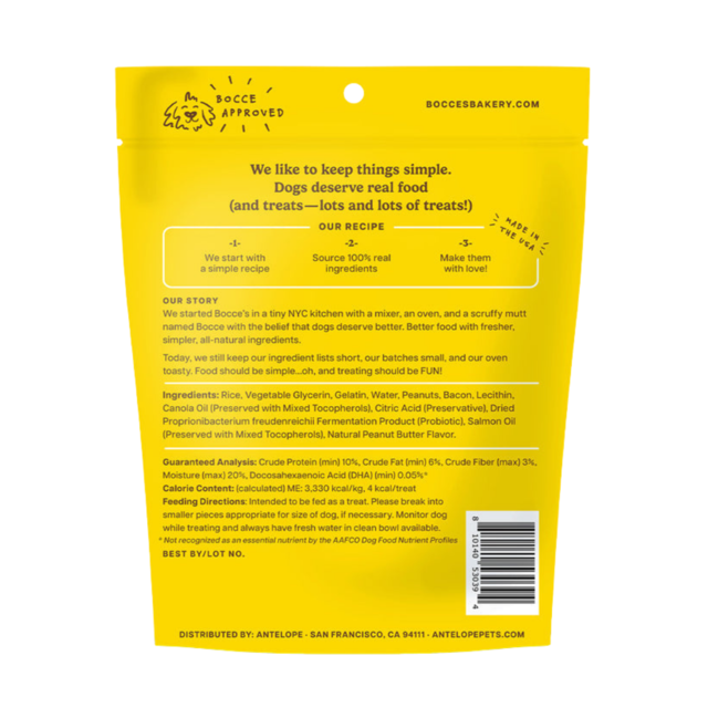 Bocce's Bac'n Nutty Puppy Training Bites - Product Image 1