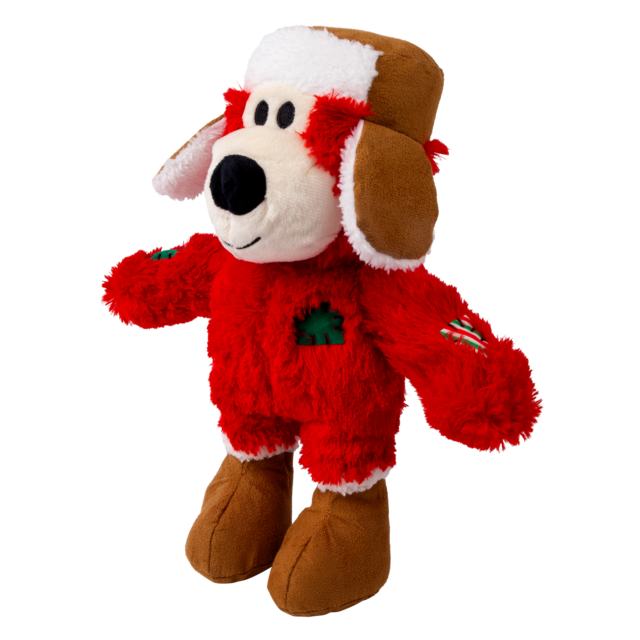 KONG Holiday Wild Knots Bear Dog Toy - Product Image 4