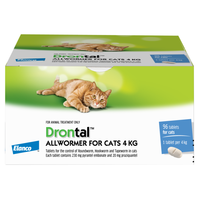 Drontal Allwormer Tablets for Cats Bulk Pack - Product Image