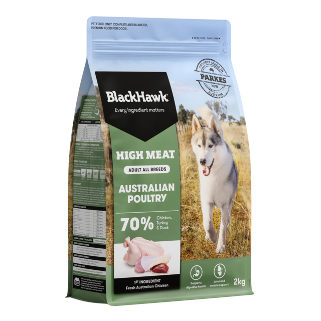 Black Hawk High Meat Australian Poultry Recipe Dry Dog Food - Product Image 16