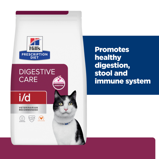 Hill's Prescription Diet i/d Digestive Care Dry Cat Food - Product Image 7