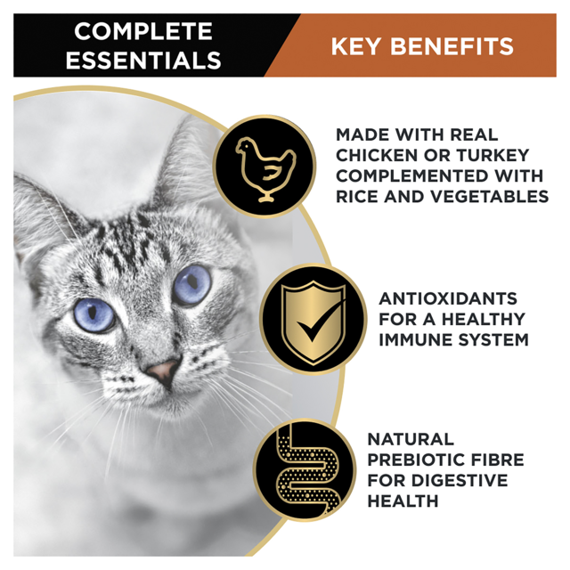 Pro Plan Adult Complete Essentials Poultry Favourites Variety Pack Wet Cat Food  - Product Image 2