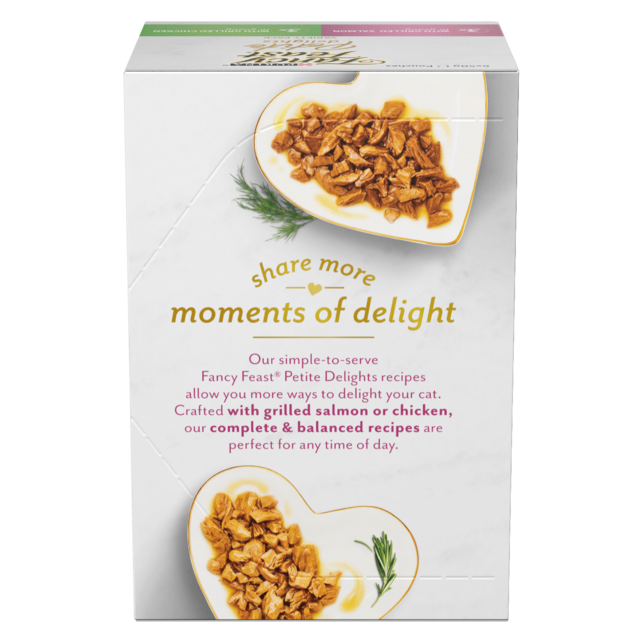 Fancy Feast Petite Delights Salmon & Chicken Variety Pack Wet Cat Food  - Product Image 1