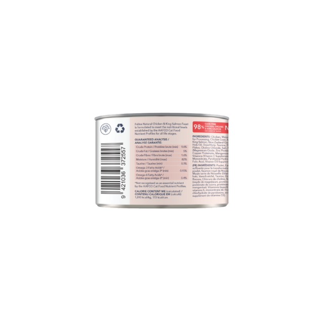 Feline Natural Chicken & King Salmon Feast Wet Cat Food - Product Image 1