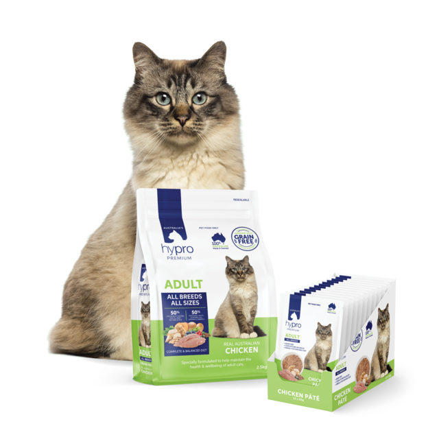 Hypro Premium Grain Free Adult Chicken Pate Wet Cat Food - Product Image 2