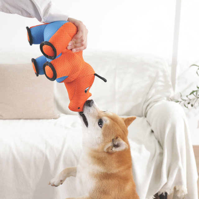 M-PETS Mega Plush Rhinoceros Dog Tough Toy - Product Image 4