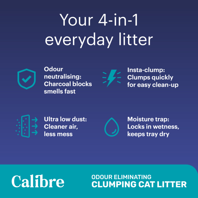 Calibre Odour Eliminating Clumping Cat Litter - Product Image 1