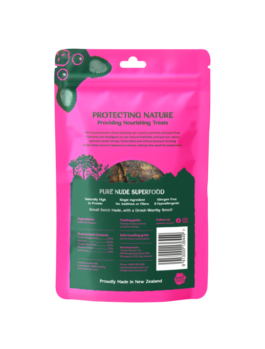 The Naked Possum Bare Possum Training Dog Treats - Product Image 1