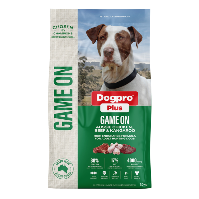 Dogpro Plus Adult Game On Aussie Chicken Beef & Kangaroo Dry Dog Food - Product Image