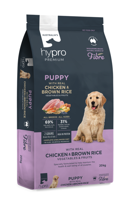Hypro Premium Wholesome Grains Puppy Chicken & Brown Rice Dry Dog Food - Product Image