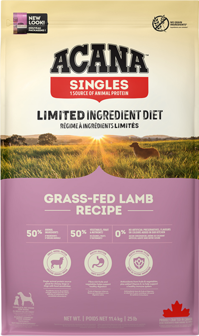 ACANA Singles Grass-Fed Lamb Dry Dog Food Petdirect