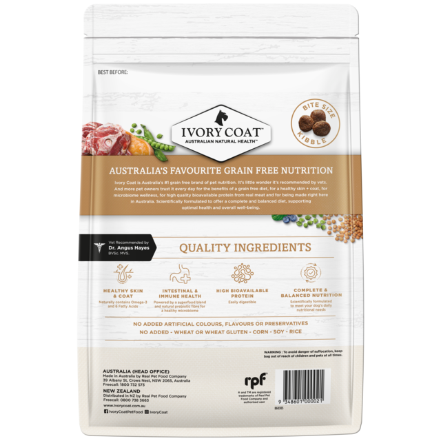 Ivory Coat Grain Free Lamb & Kangaroo Adult Dry Dog Food - Product Image 13