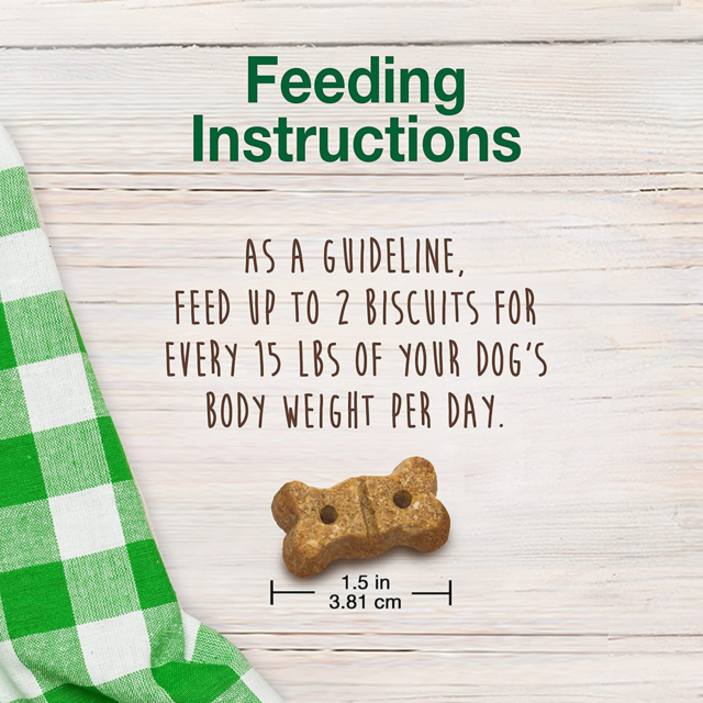 Nylabone Healthy Edibles Biscuits Chicken & Veggie Dog Treats - Product Image 4