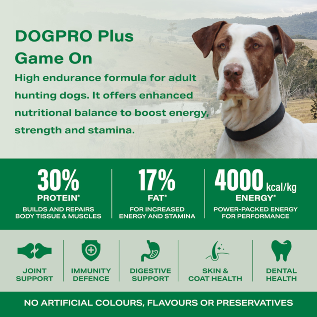 Dogpro Plus Adult Game On Aussie Chicken Beef & Kangaroo Dry Dog Food - Product Image 5