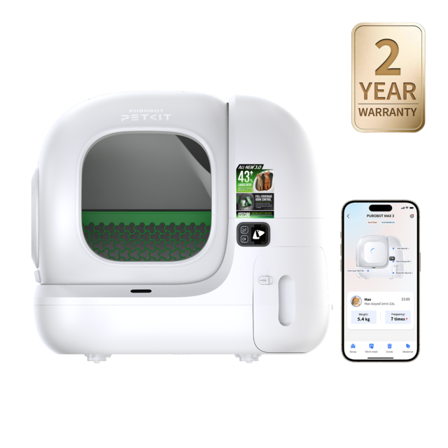PETKIT Purobot Max 3 Automated Self Cleaning Cat Litter Box - Product Image