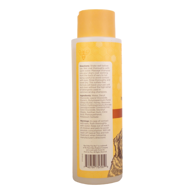 Burt's Bees Shea Butter and Honey Hypoallergenic Dog Shampoo - Product Image 1