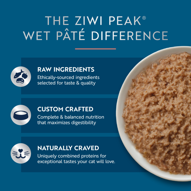 ZIWI Peak Salmon & Chicken Wet Cat Food - Product Image 1