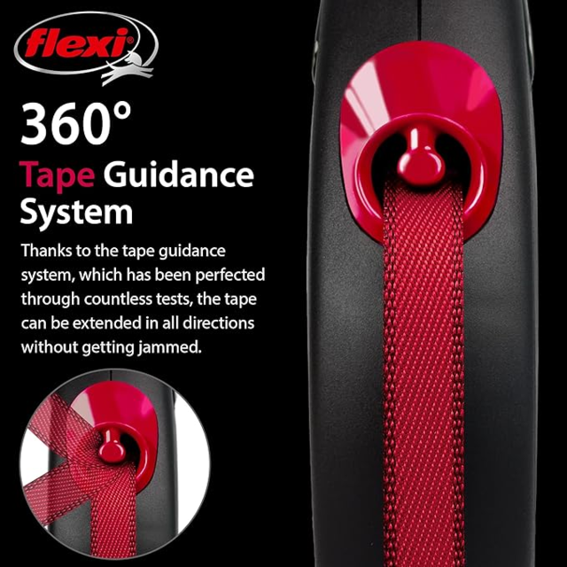 Flexi Classic Black Fire Retractable Dog Lead - Product Image 6