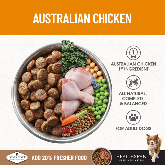 Ivory Coat Grain Free Chicken Adult Dry Dog Food - Product Image 2