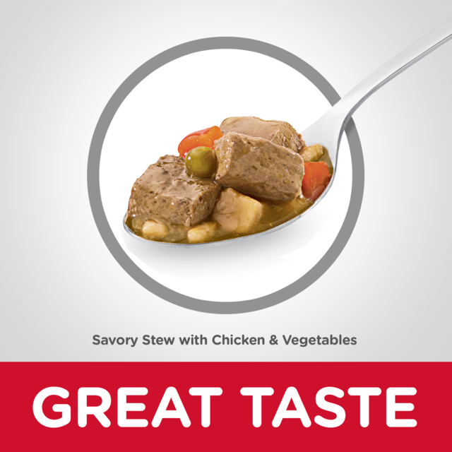 Hill's Science Diet Puppy Savory Stew with Chicken & Vegetables Wet Dog Food - Product Image 3