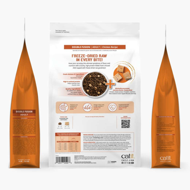 Catit Recipes Double Fusion Adult Chicken Dry Cat Food - Product Image 5