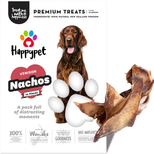 HappyPet Venison Nachos Dog Treats - Product Image