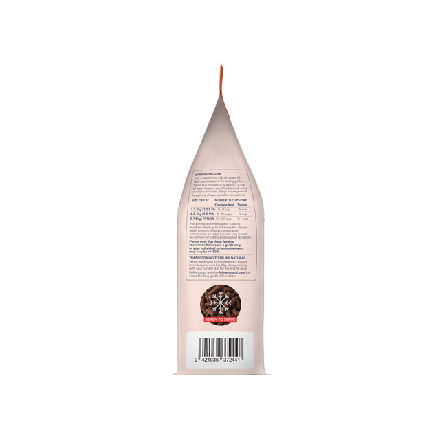 Feline Natural Chicken & King Salmon Feast Freeze Dried Cat Food - Product Image 5