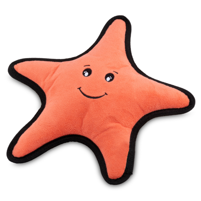 Beco Recycled Rough & Tough Sindy the Starfish Dog Toy - Product Image