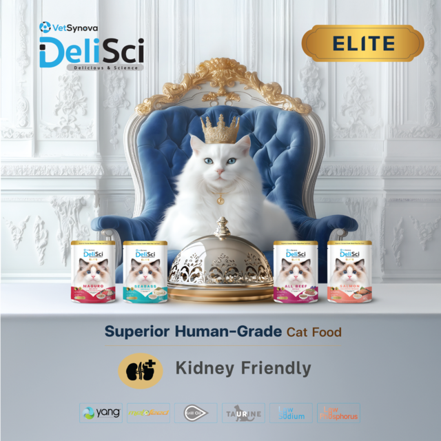 VetSynova DeliSci Elite Salmon Sovereign Mousse Wet Cat Food Topper - Product Image 5