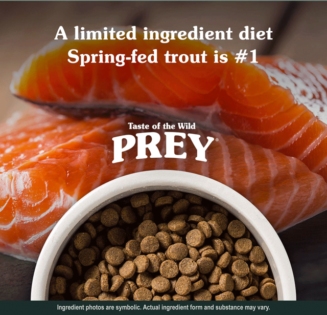 Taste of the Wild PREY Trout Limited Ingredient Dry Dog Food - Product Image 1