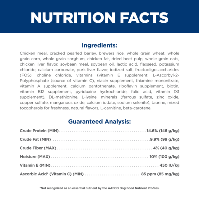Hill's Science Diet Adult 7+ Small Bites Senior Dry Dog Food - Product Image 7